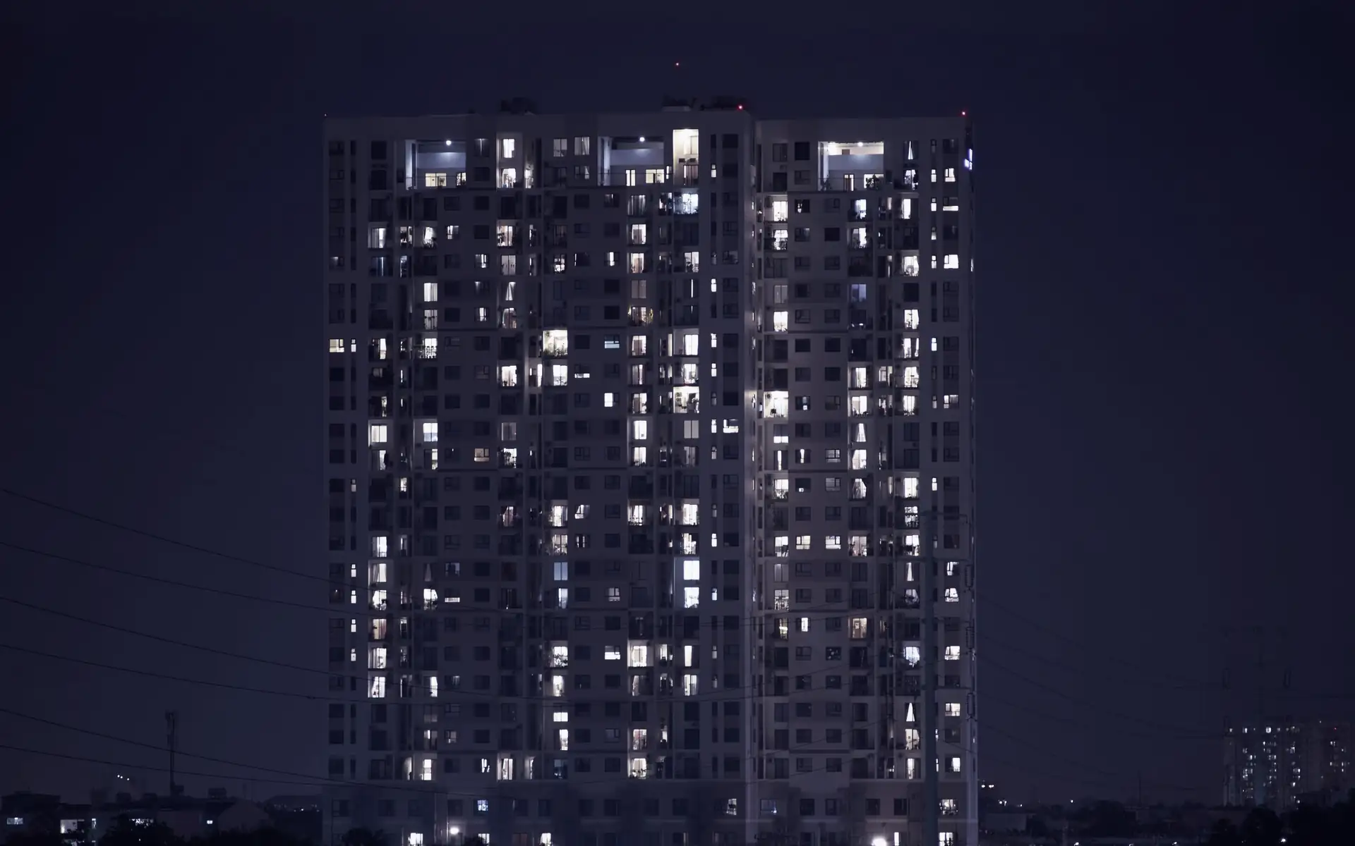 Modern office tower